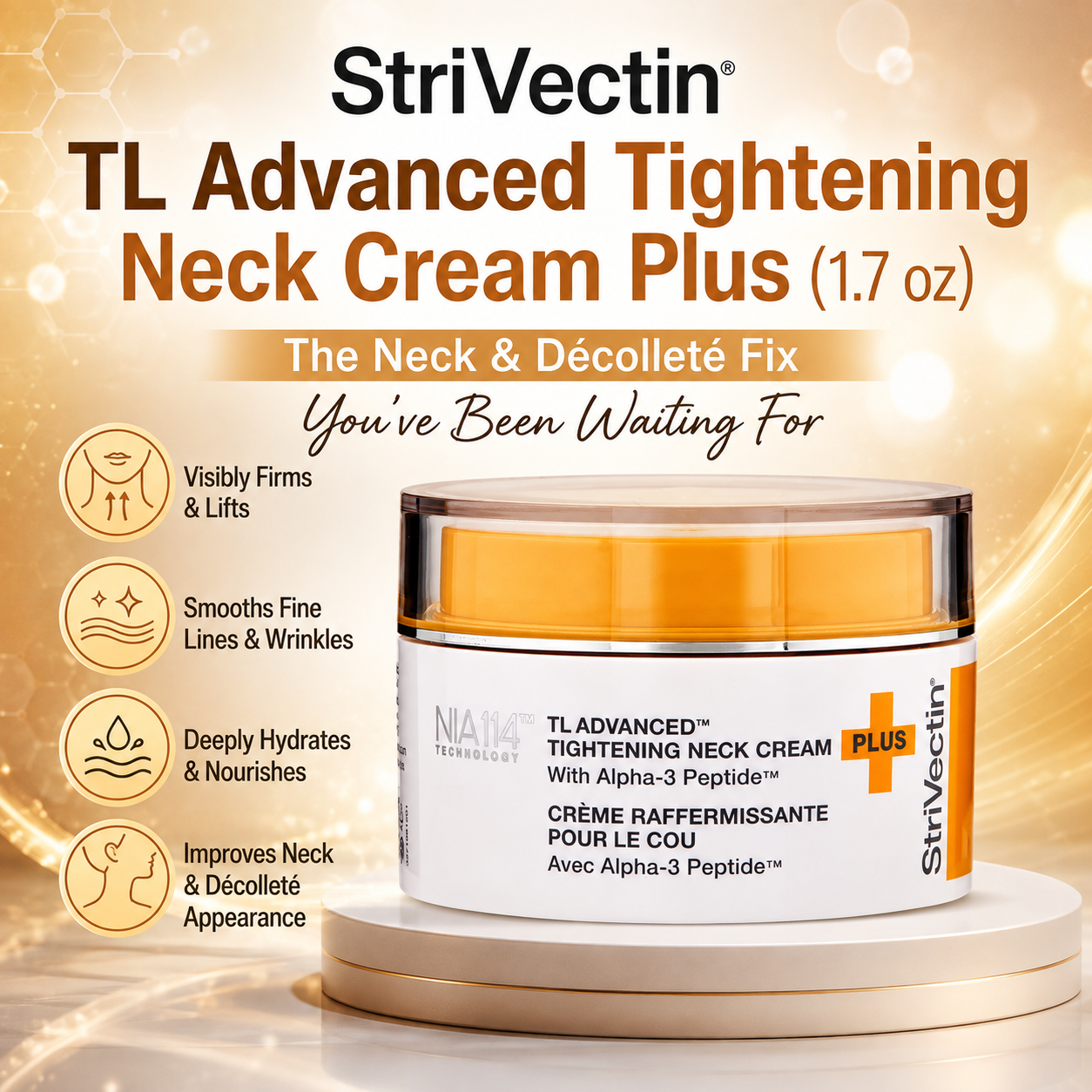 StriVectin TL Advanced Tightening Neck Cream Plus 1.7 oz