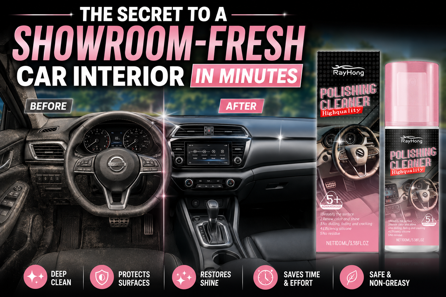 The Secret to a Showroom-Fresh Car Interior in Minutes