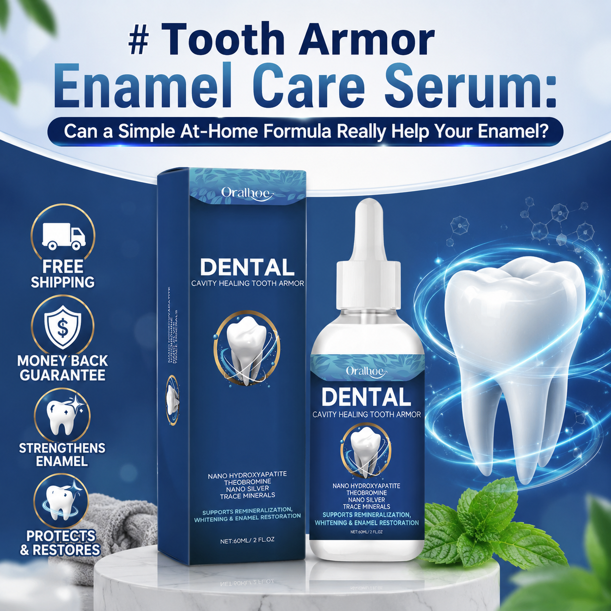 Tooth Armor Enamel Care Serum: At-Home Enamel Care