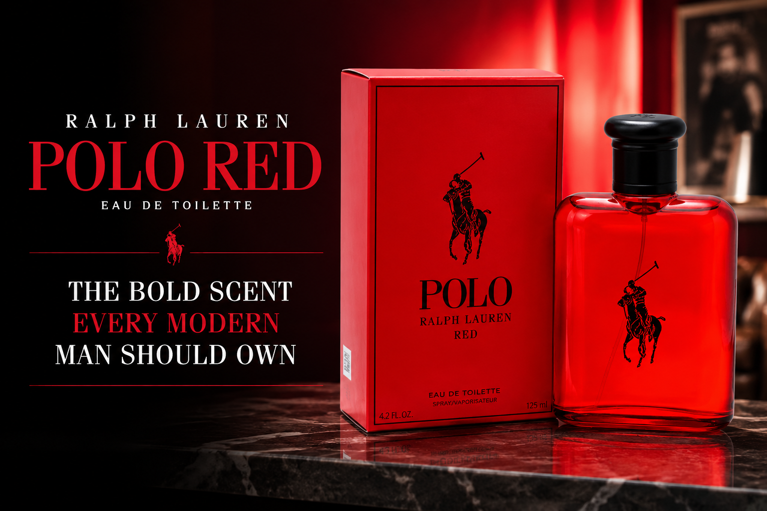 Ralph Lauren Polo Red EDT — The Bold Scent Every Modern Man Should Own