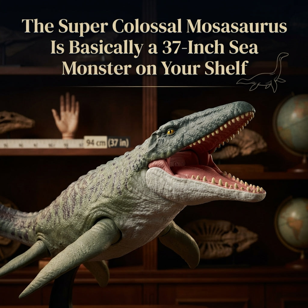 The Super Colossal Mosasaurus Is Basically a 37-Inch Sea Monster on Your Shelf