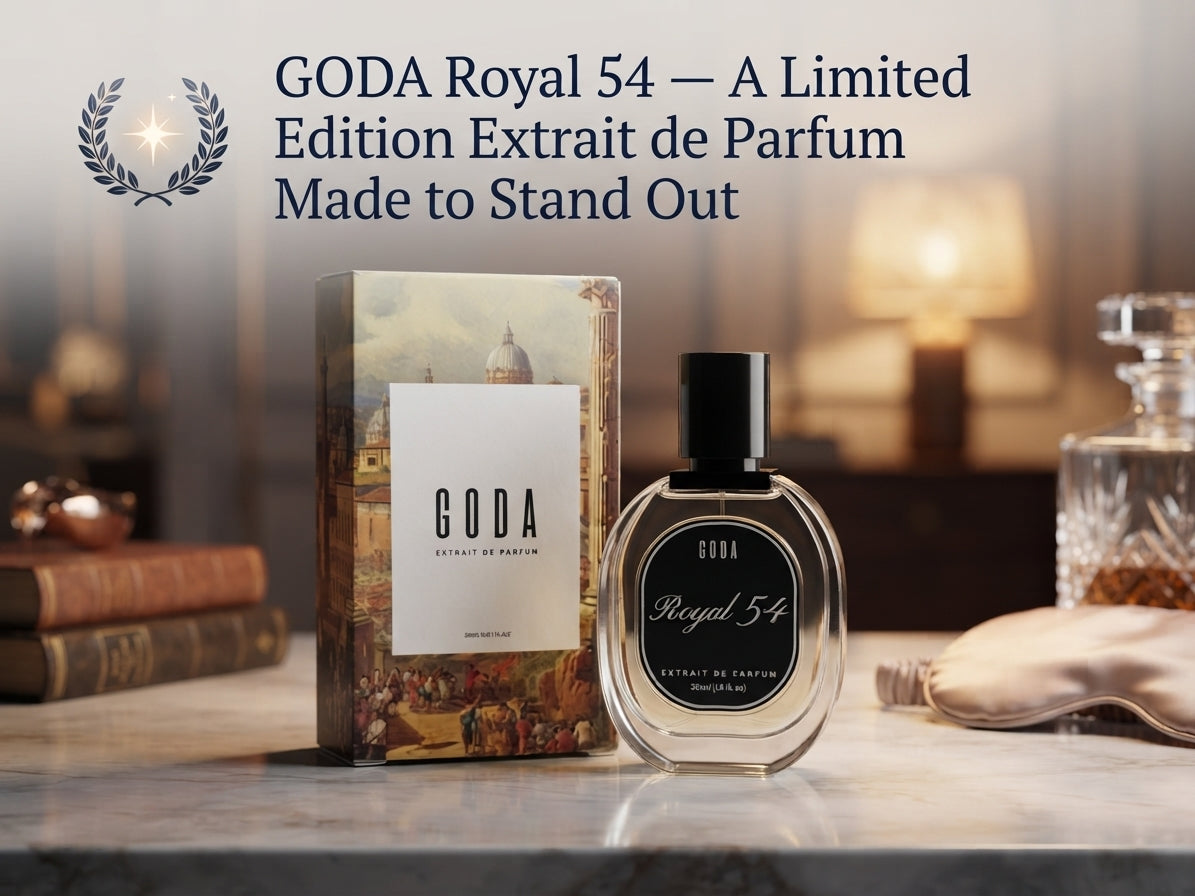 GODA Royal 54 — A Limited Edition Extrait de Parfum Made to Stand Out