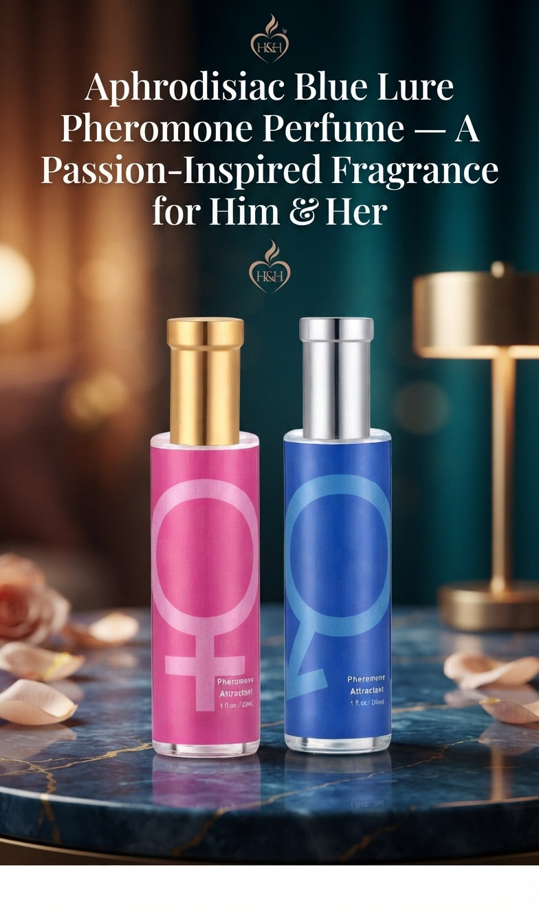 Aphrodisiac Blue Lure Pheromone Perfume — A Passion-Inspired Fragrance for Him &amp; Her