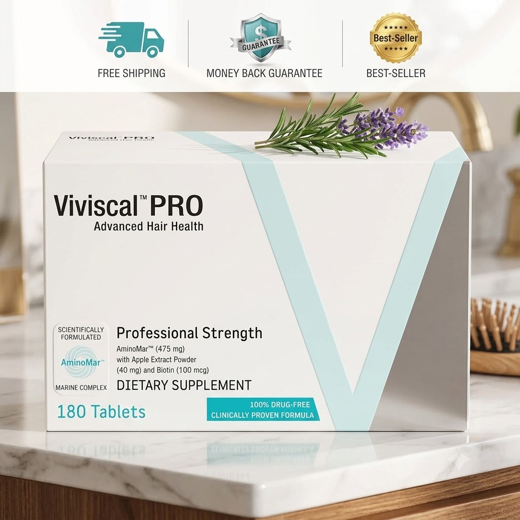 Viviscal PRO Professional Strength 180 Tablets Hair Growth Clinically Proven