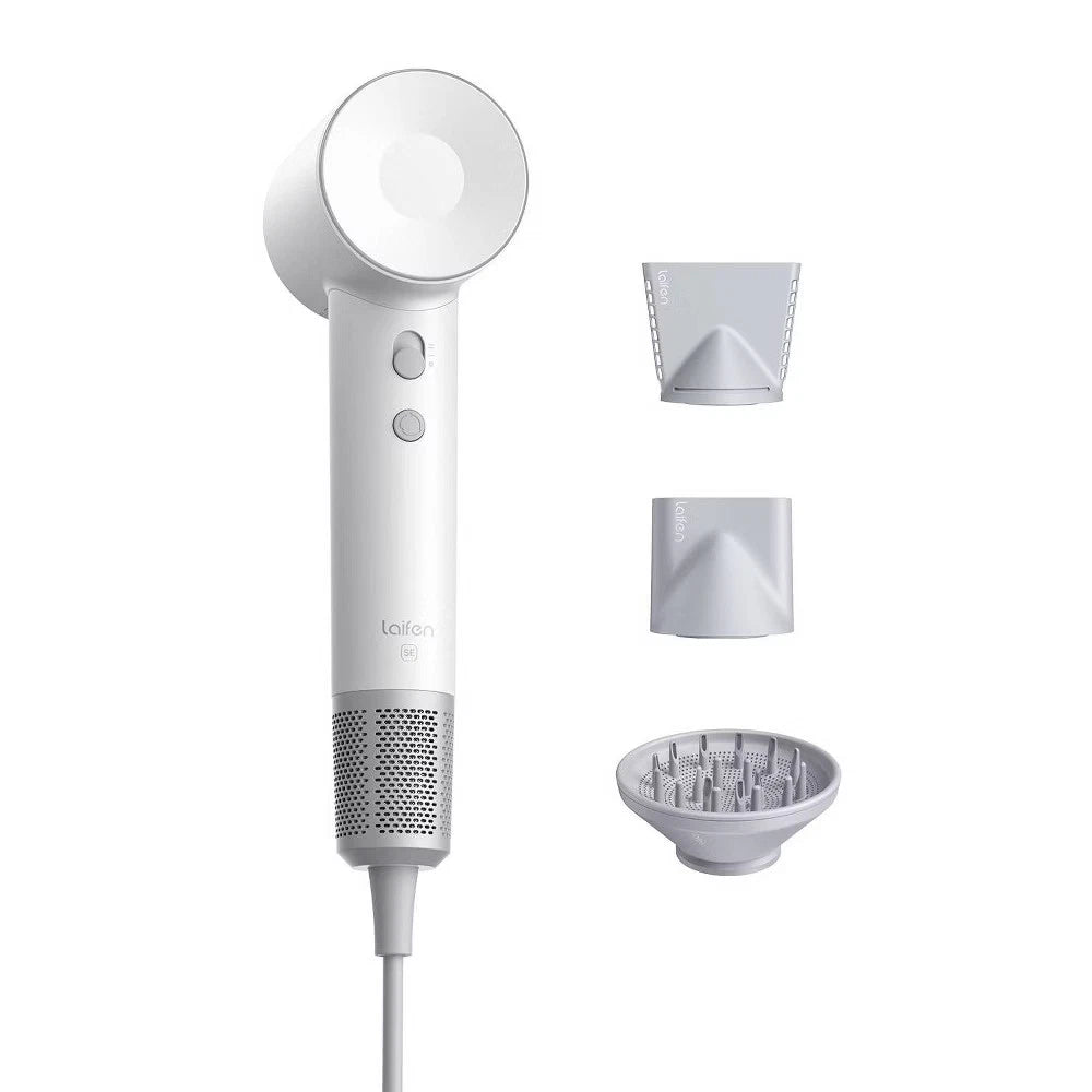 Laifen SE Hair Dryer Blow-Dryer Ionic Technology Temperature Cycling White - 24hrsmart