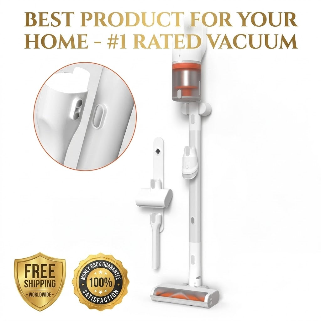 Sharper Image Stick & Handheld Combo Vacuum with 350W Motor Cordless White - 24hrsmart