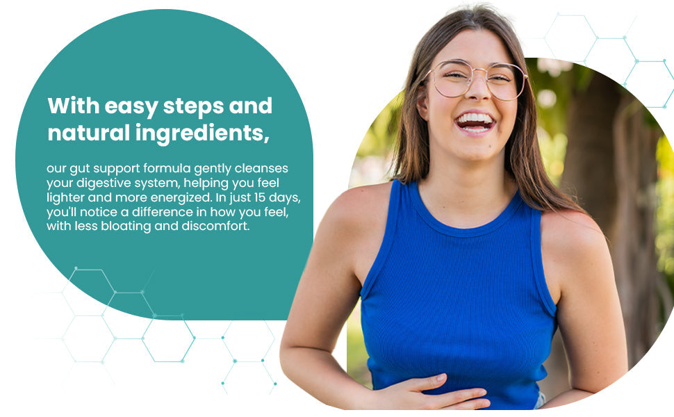 Milamiamor 15 Day Cleanse - Gut and Colon Support - Advanced Gut Cleanse Detox for Women & Men with Senna, Cascara Sagrada & Psyllium Husk - Non-GMO - Made in USA - 30 Capsules 24Hr Smart