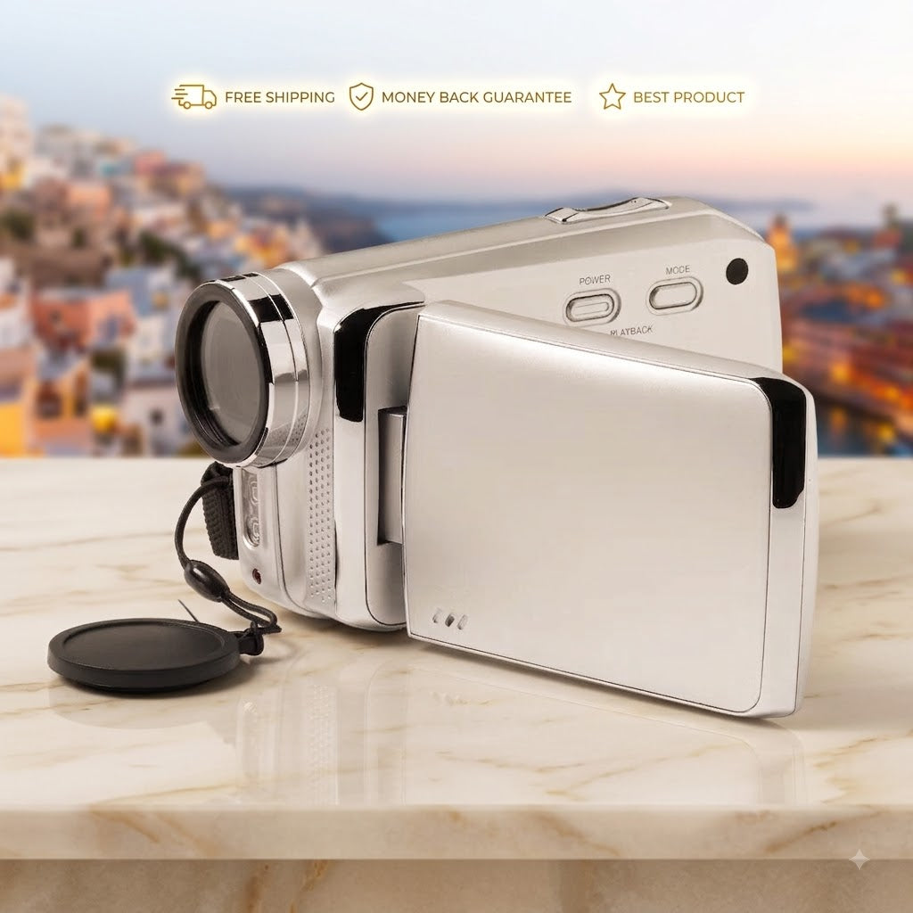 8MP Camcorder - heyday Silver