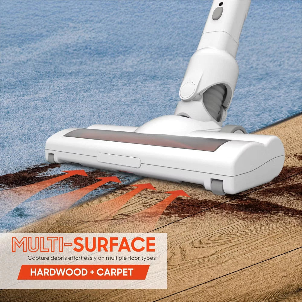 Sharper Image Powerslim Corded Handheld and Stick Vacuum White - 24hrsmart