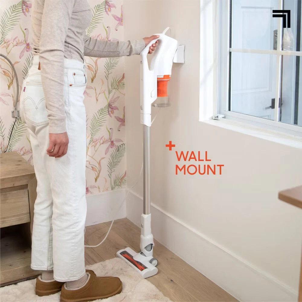 Sharper Image Powerslim Corded Handheld and Stick Vacuum White - 24hrsmart