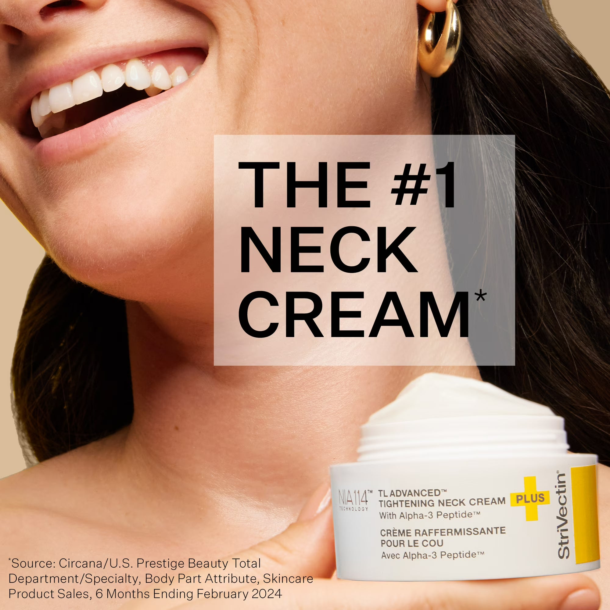 StriVectin TL Advanced Tightening Neck Cream PLUS, 1 fl oz - 24hrsmart