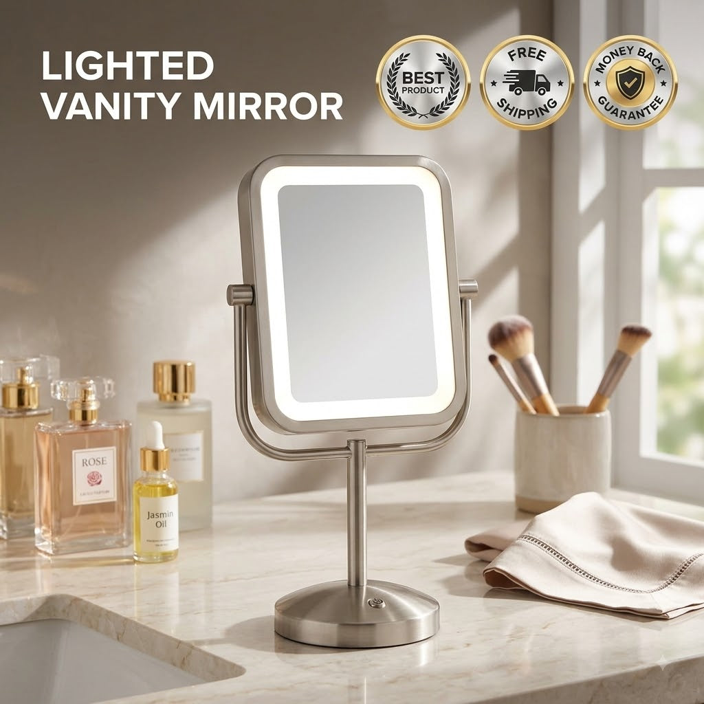 Conair LED Vanity Makeup Mirror - Silver