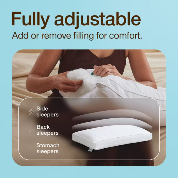 Coop Home Goods Medium The Cooling Adjustable Cloud Pillow - 24hrsmart