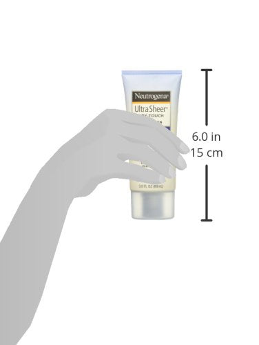 Neutrogena Ultra Sheer Dry-Touch Water Resistant and Non-Greasy Sunscreen Lotion with Broad Spectrum SPF 70, 3 Fl Oz (Pack of 1) - 24hrsmart