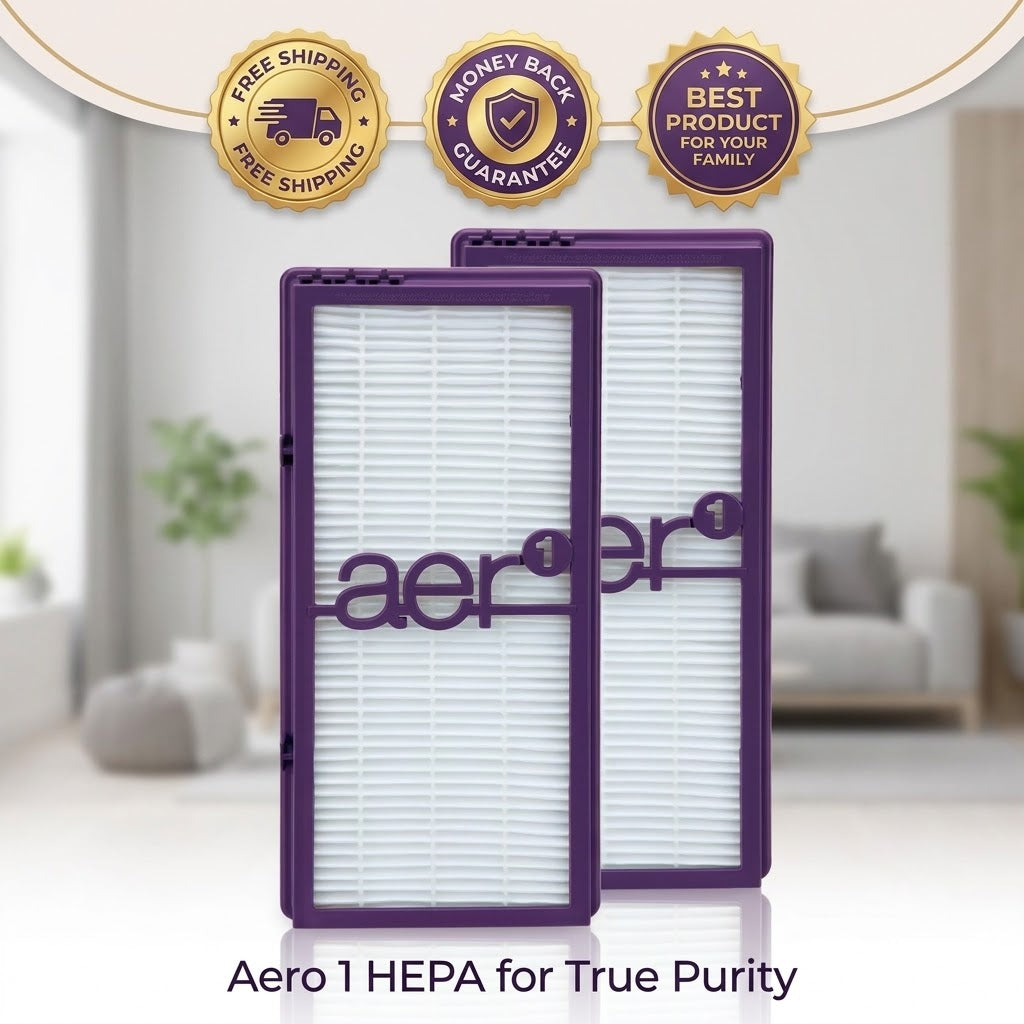 Bionaire 2pk AER1 Allergen Air Purifier Filters Purple - 24hrsmart