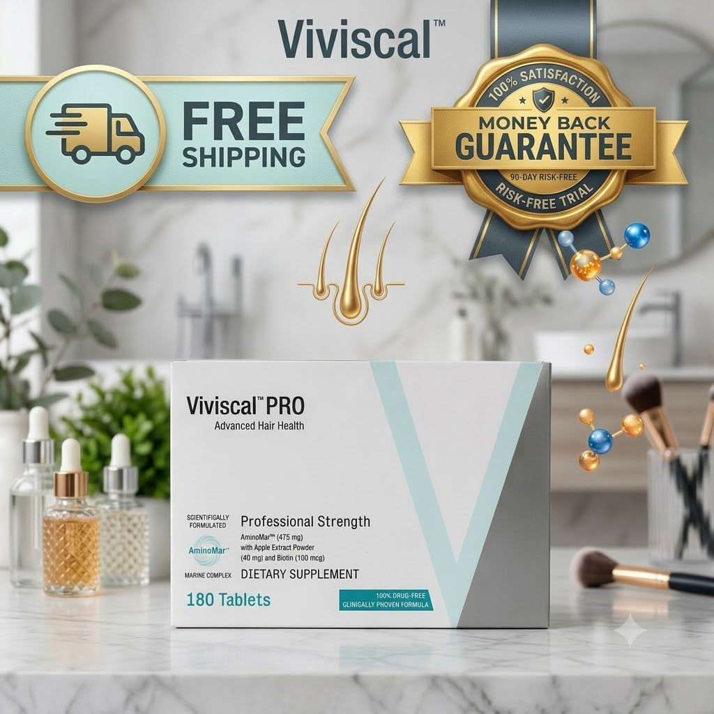 Viviscal PRO Professional Strength 180 Tablets Hair Growth Clinically Proven