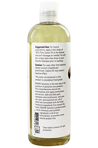 NOW Foods Castor Oil, 16 fl. oz. 24Hr Smart