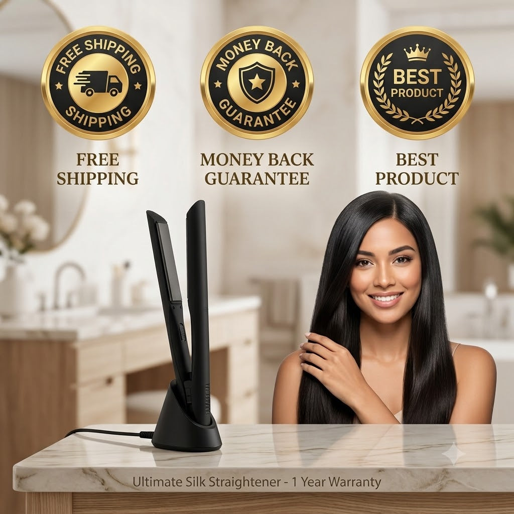 Kristin Ess Nanoblack 3-in-1 Flat Iron - 1" - 24hrsmart