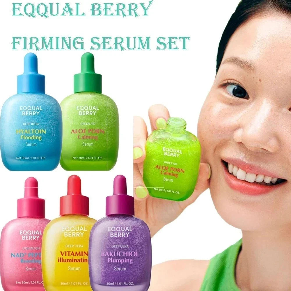 EQQUALBERRY Vitamin Illuminating Serum Bakuchiol Plumping Face Serum 30ml - 24hrsmart