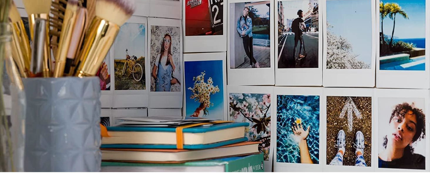 Fujifilm Instax Mini Instant Film, 10 Sheets x 5 Packs (Total 50 Shoots) 24Hr Smart