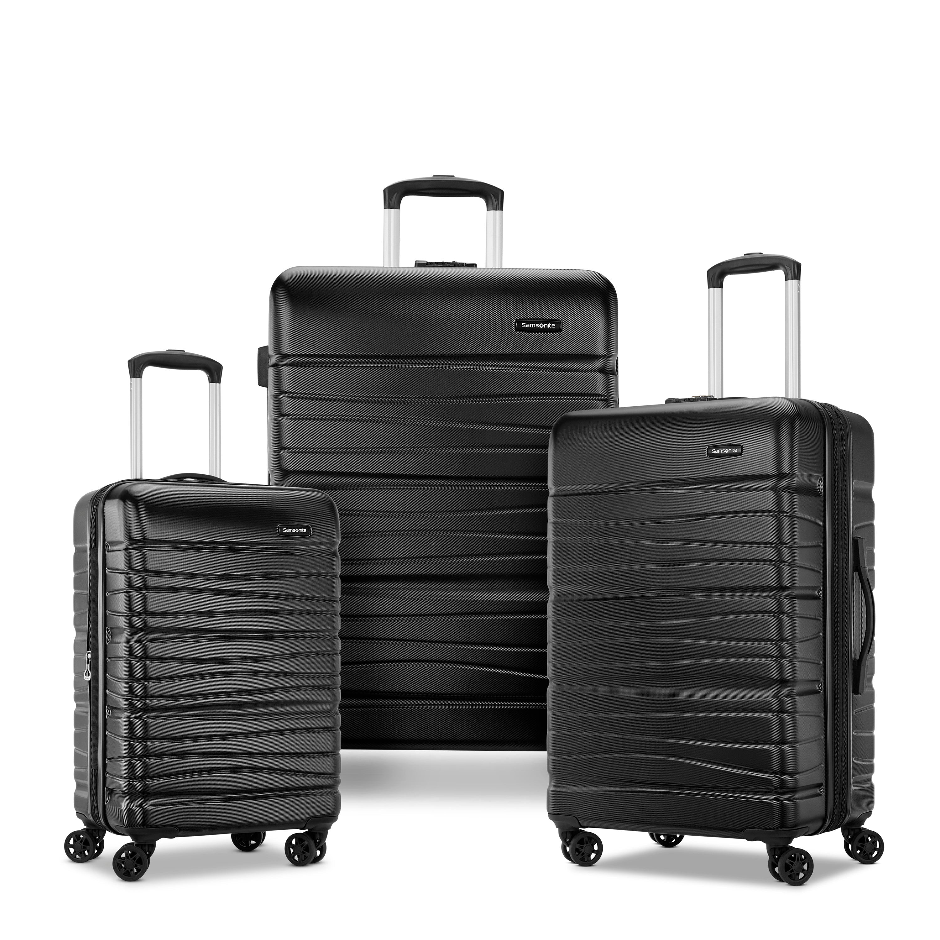 Samsonite 3 Piece Hardside Set - Luggage 24Hr Smart