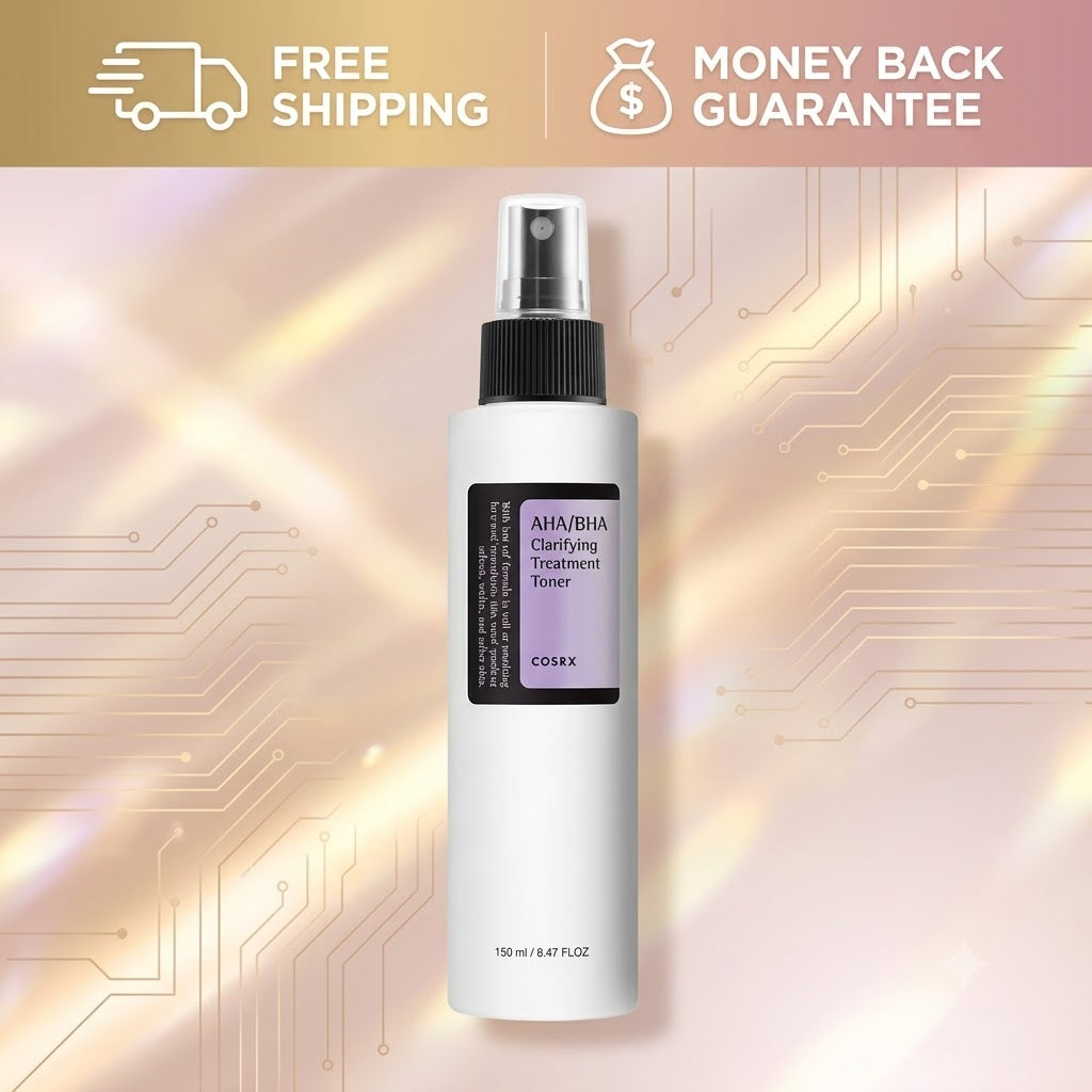COSRX AHA/BHA Treatment Toner 5.07 fl.oz/ 150ml, Facial Exfoliating Spray for Wh - 24hrsmart