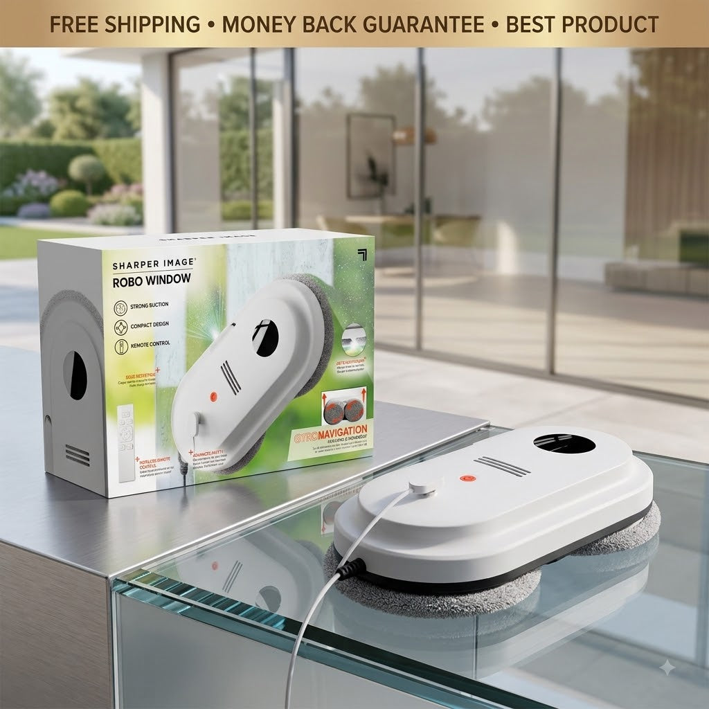 Sharper Image Robotic Window Vacuum Cleaner