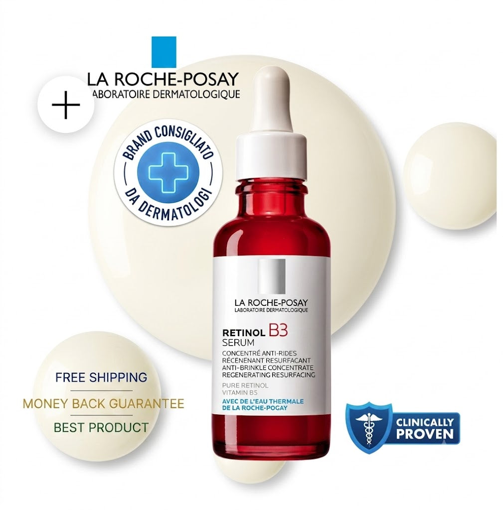 New La Roche-Posay Retinol B3 Serum Anti-Wrinkle and Aging Concentrate - 24hrsmart