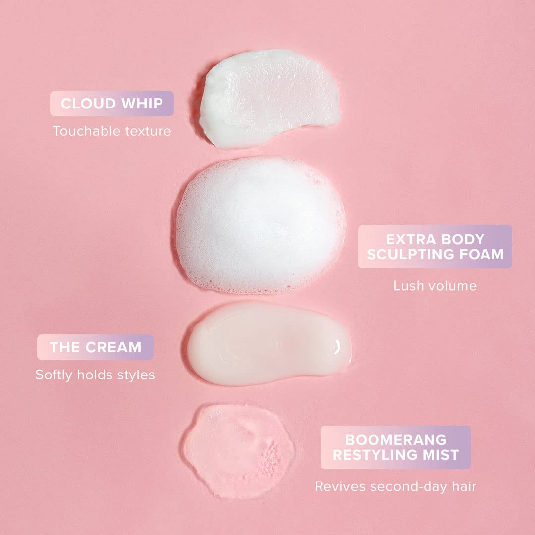 Paul Mitchell Extra-Body Sculpting Foam, Thickens + Builds Body, For Fine Hair 24Hr Smart