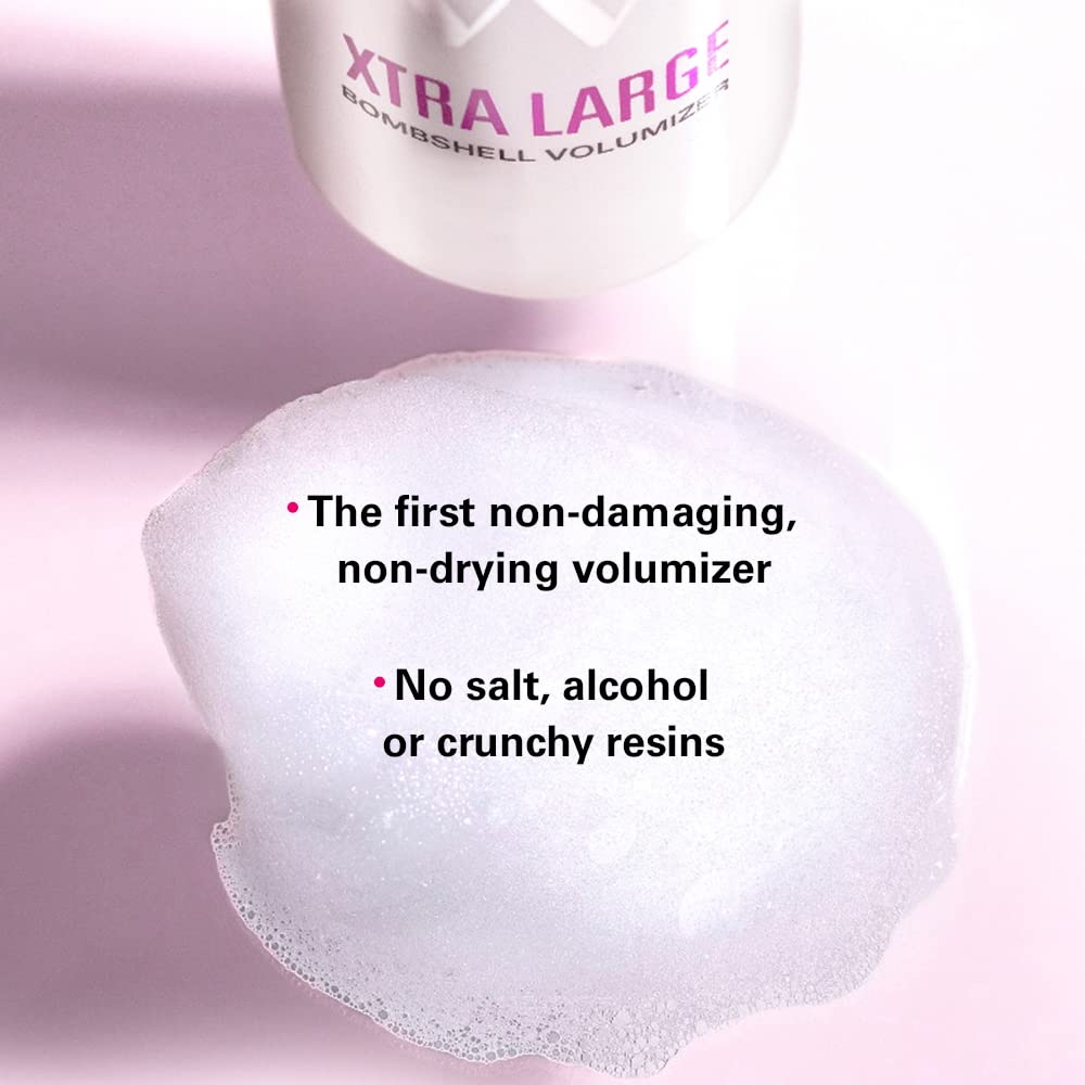 COLOR WOW Xtra Large Bombshell Volumizer – Brand new alcohol free volumizing technology; weightless, non drying, non dulling; instantly thickens fine, flat hair; last for days - 24hrsmart
