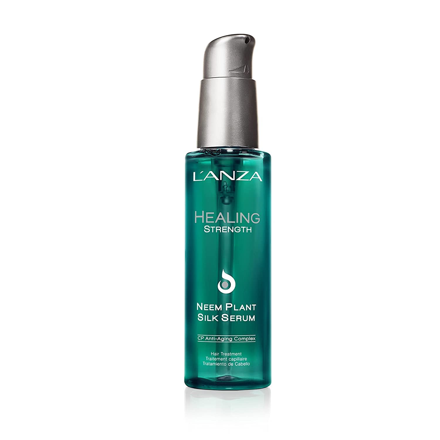 L'ANZA Neem Plant Silk Healing Serum, Effortlessly Nourishes, Repairs, and Boosts Hair Shine and Strength for a Perfect Silky Look, For All Hair Types - 24hrsmart