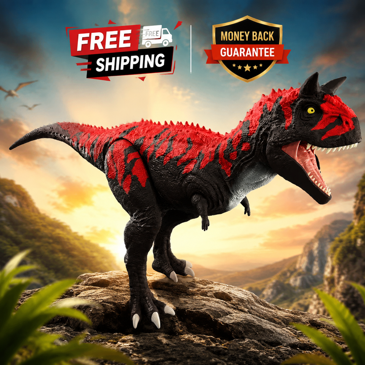 Jurassic World Legacy Collection Carnotaurus Action Figure N-A1R2S2 - 24hrsmart