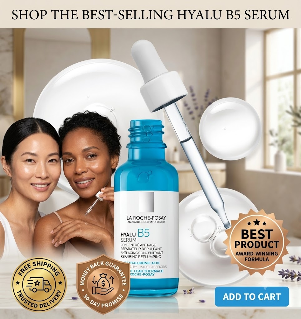 New La Roche-Posay HYALU B5 Anti-Wrinkle Anti Aging Serum 30ml - 24hrsmart