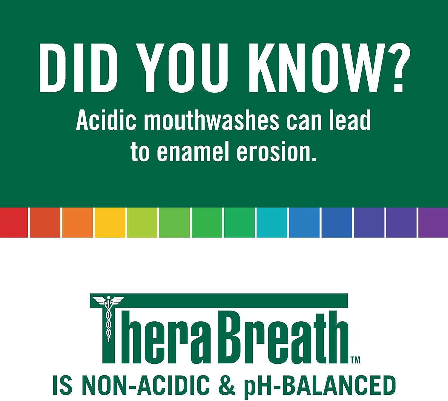 TheraBreath Fresh Breath Mouthwash, Rainforest Mint, Alcohol-Free, 16 Fl Oz (2-Pack) - 24hrsmart