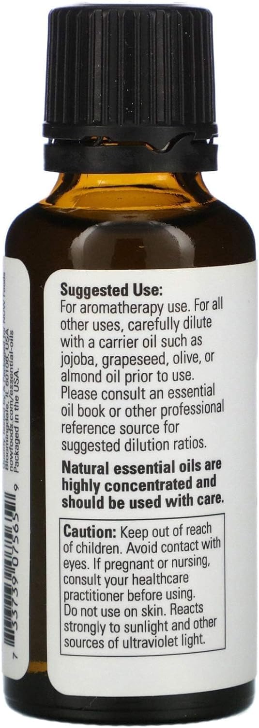 NOW Foods Lemon Oil, 1 fl. oz. 24Hr Smart