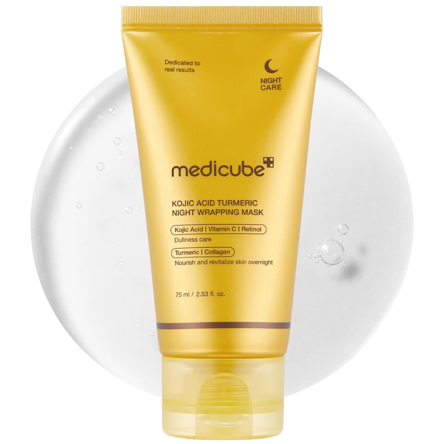 Medicube Collagen Overnight Wrapping Mask – Peel-Off Facial Pack for Hydration, Elasticity & Anti-Aging – 70ml 24hrsmart