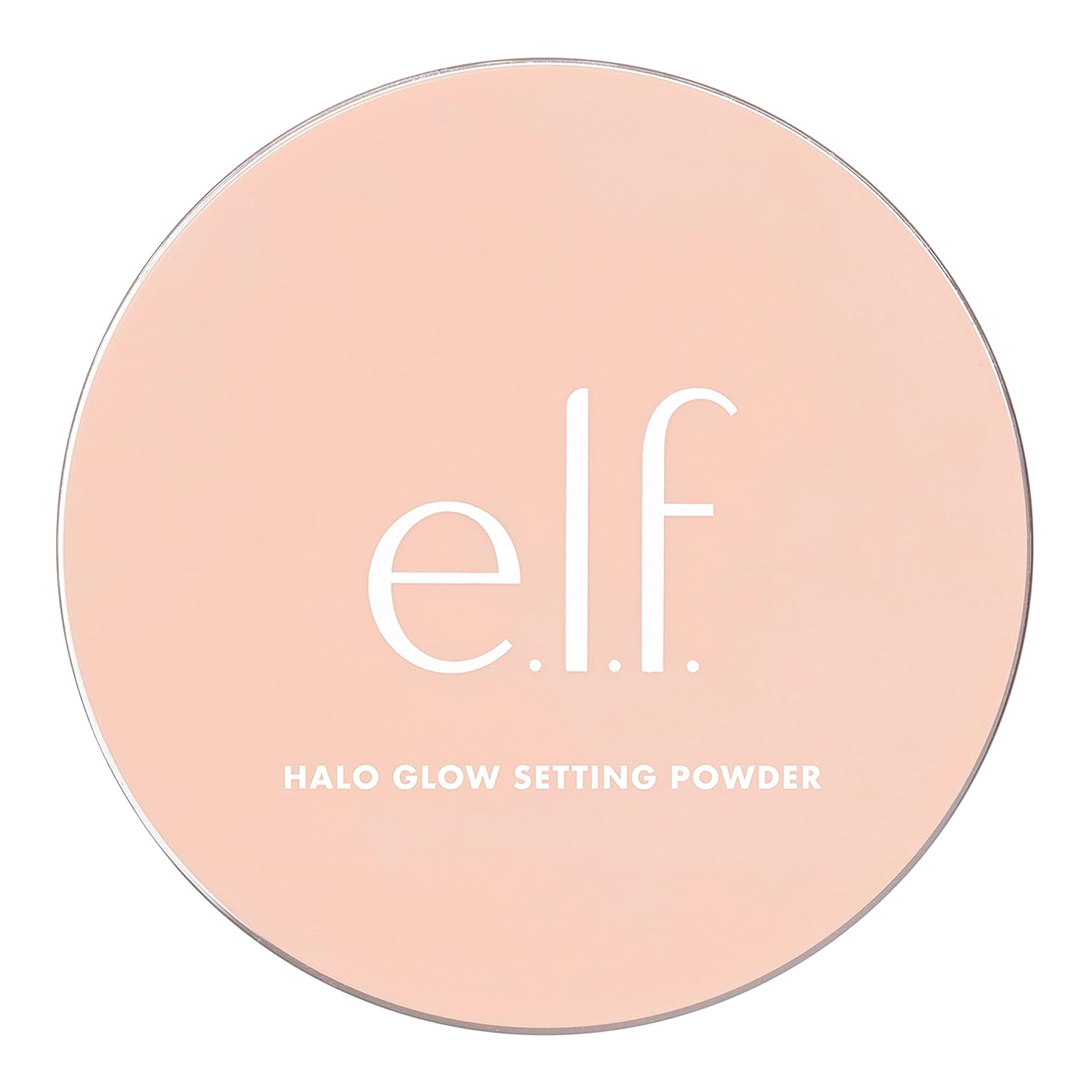 e.l.f., Halo Glow Setting Powder, Silky, Weightless, Blurring, Smooths, Minimizes Pores and Fine Lines, Creates Soft Focus Effect, Light, Semi-Matte Finish, 0.24 Oz - 24hrsmart