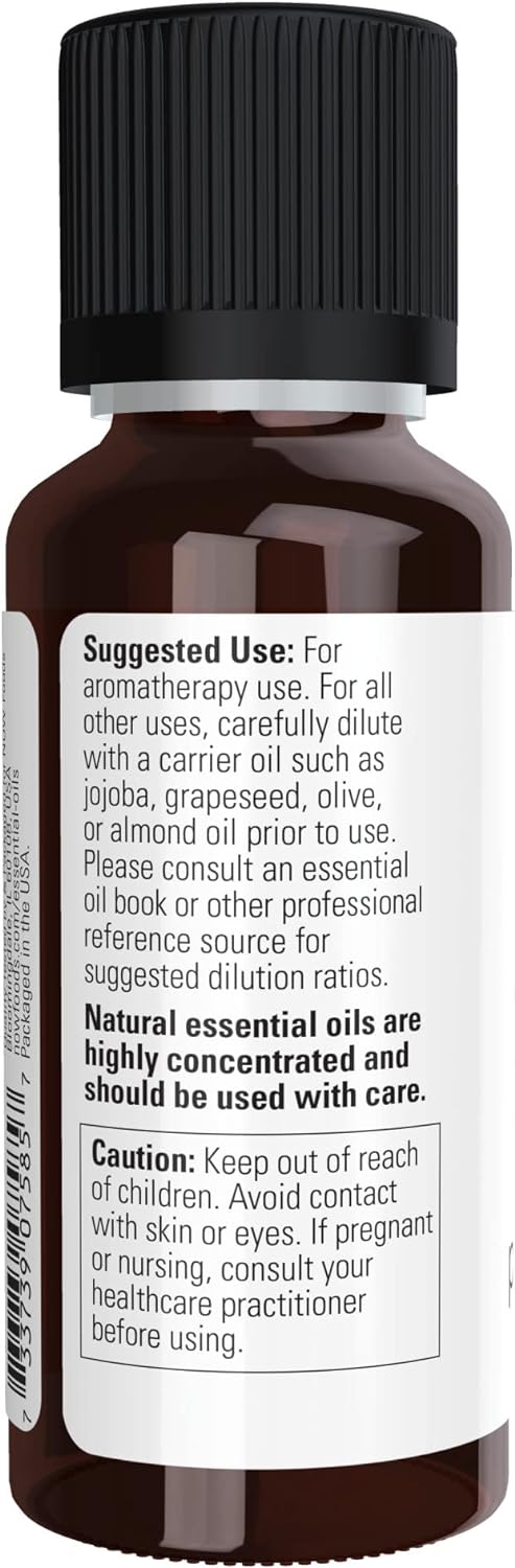 Now Essential Oils Peppermint oil, 1 oz. 24Hr Smart