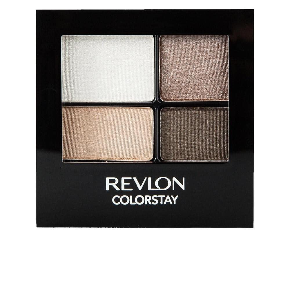 Revlon Eyeshadow Palette, ColorStay Day to Night Up to 24 Hour Eye Makeup, Velvety Pigmented Blendable Matte & Shimmer Finishes, 555 Moonlit, 0.16 Oz - 24hrsmart
