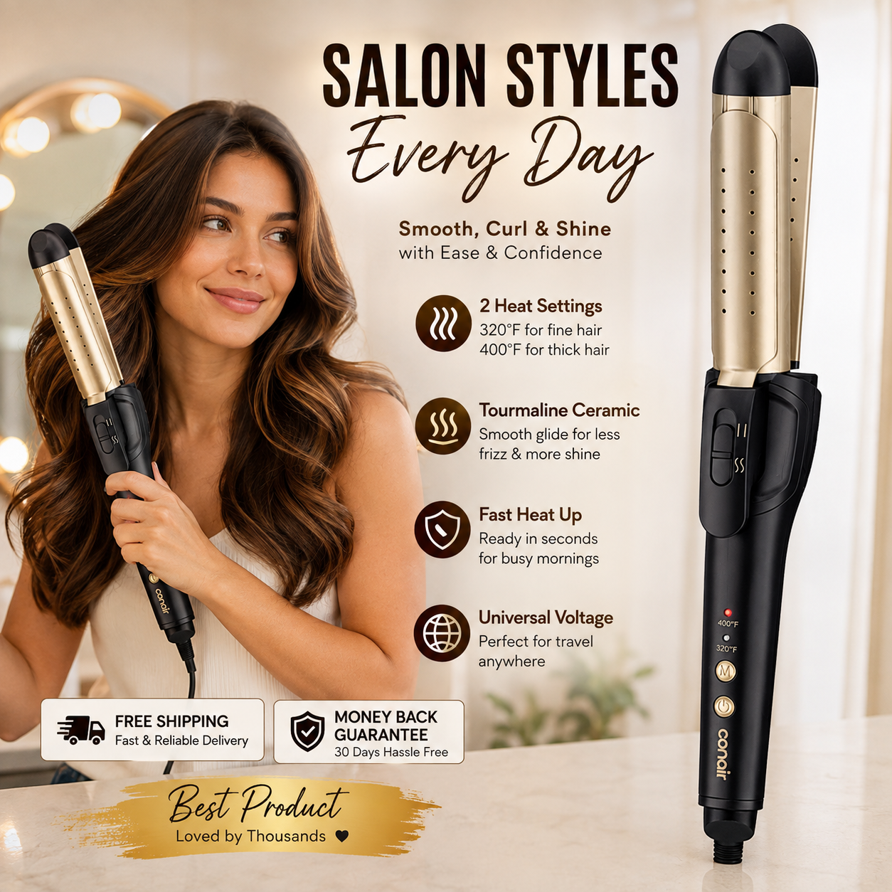 INFINITI PRO CONAIR 2-in-1 Styler