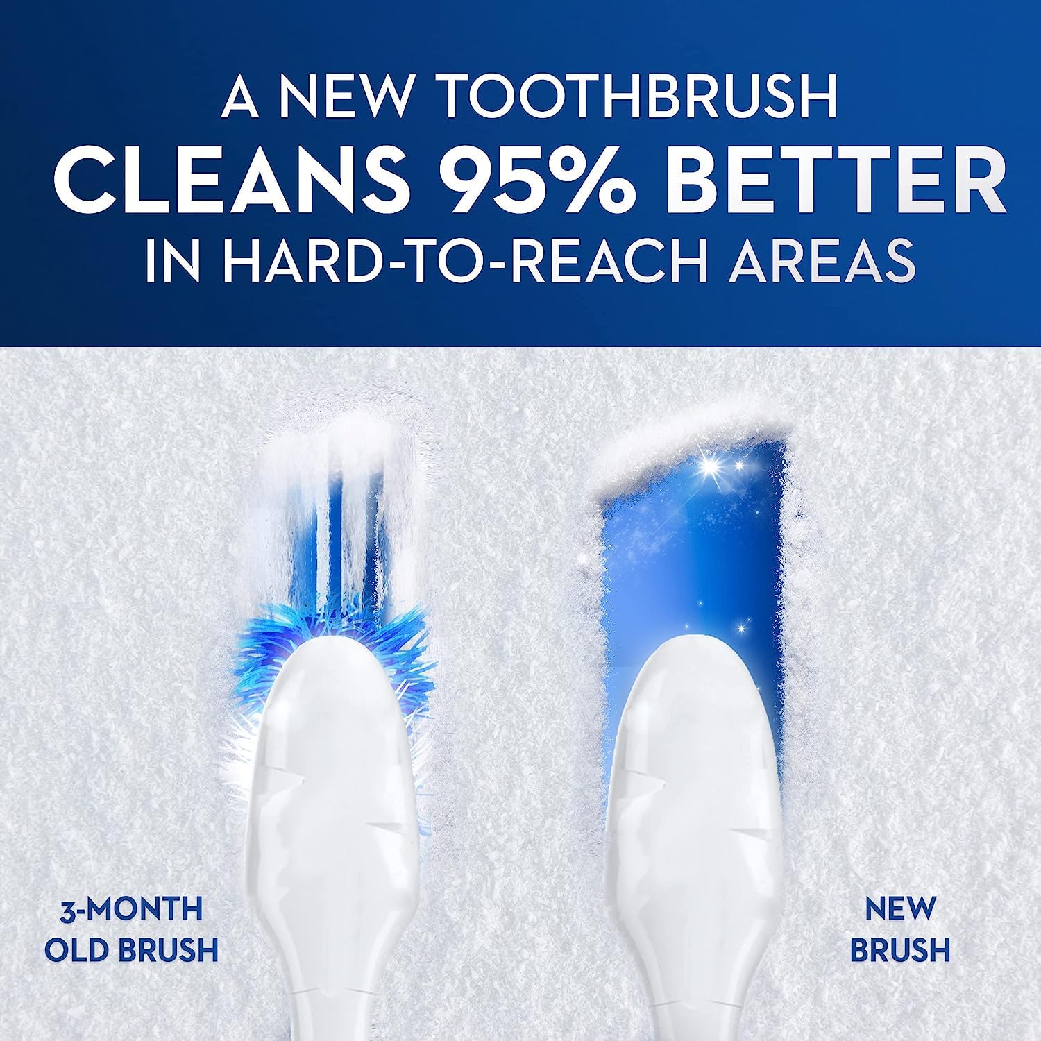 Oral-B Charcoal Toothbrushes, Medium 2ct - 24hrsmart