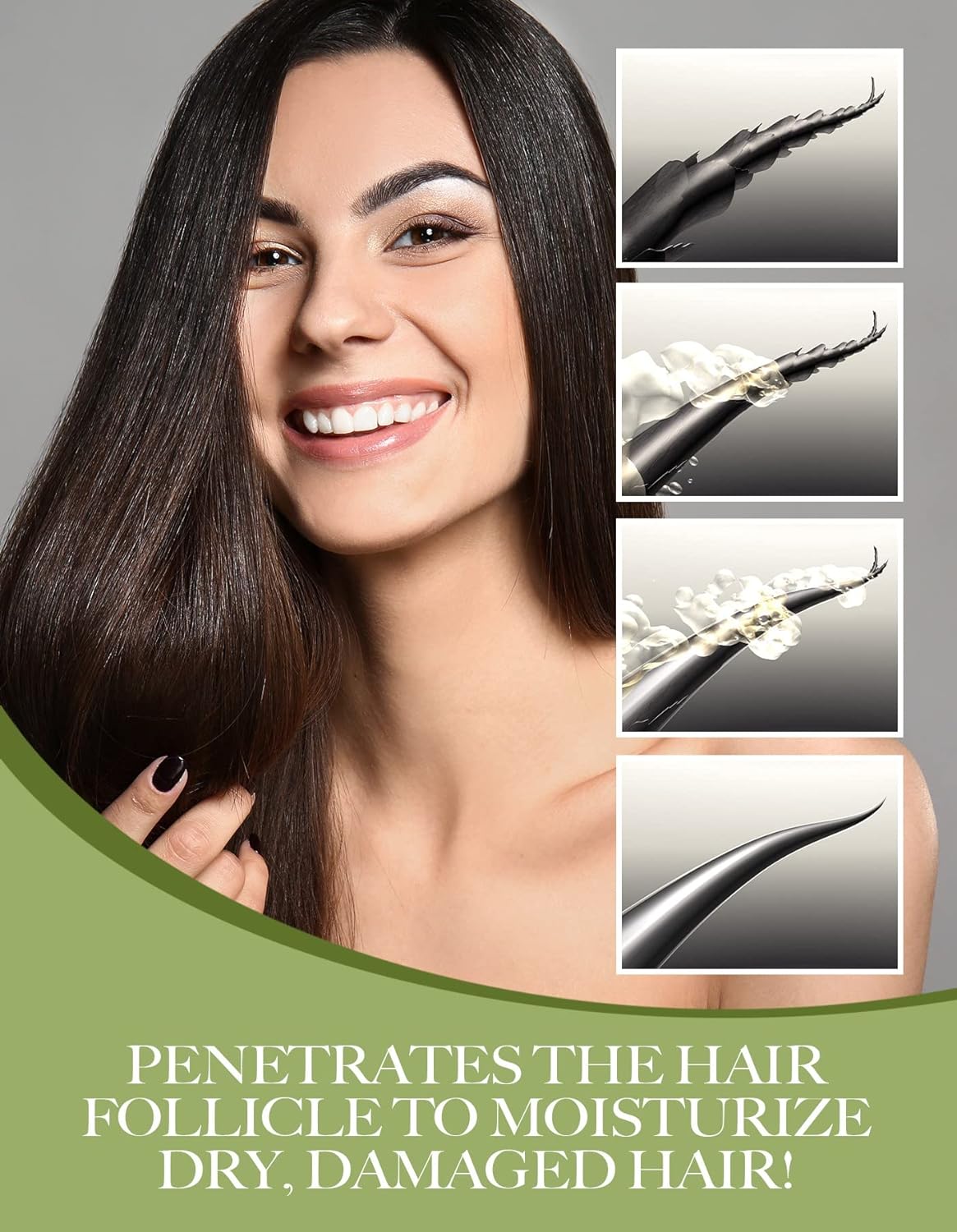 Ethereal Nature 99% Natural Hair Oil Blend Olive, Clear, 7.10 Fl Oz - 24hrsmart