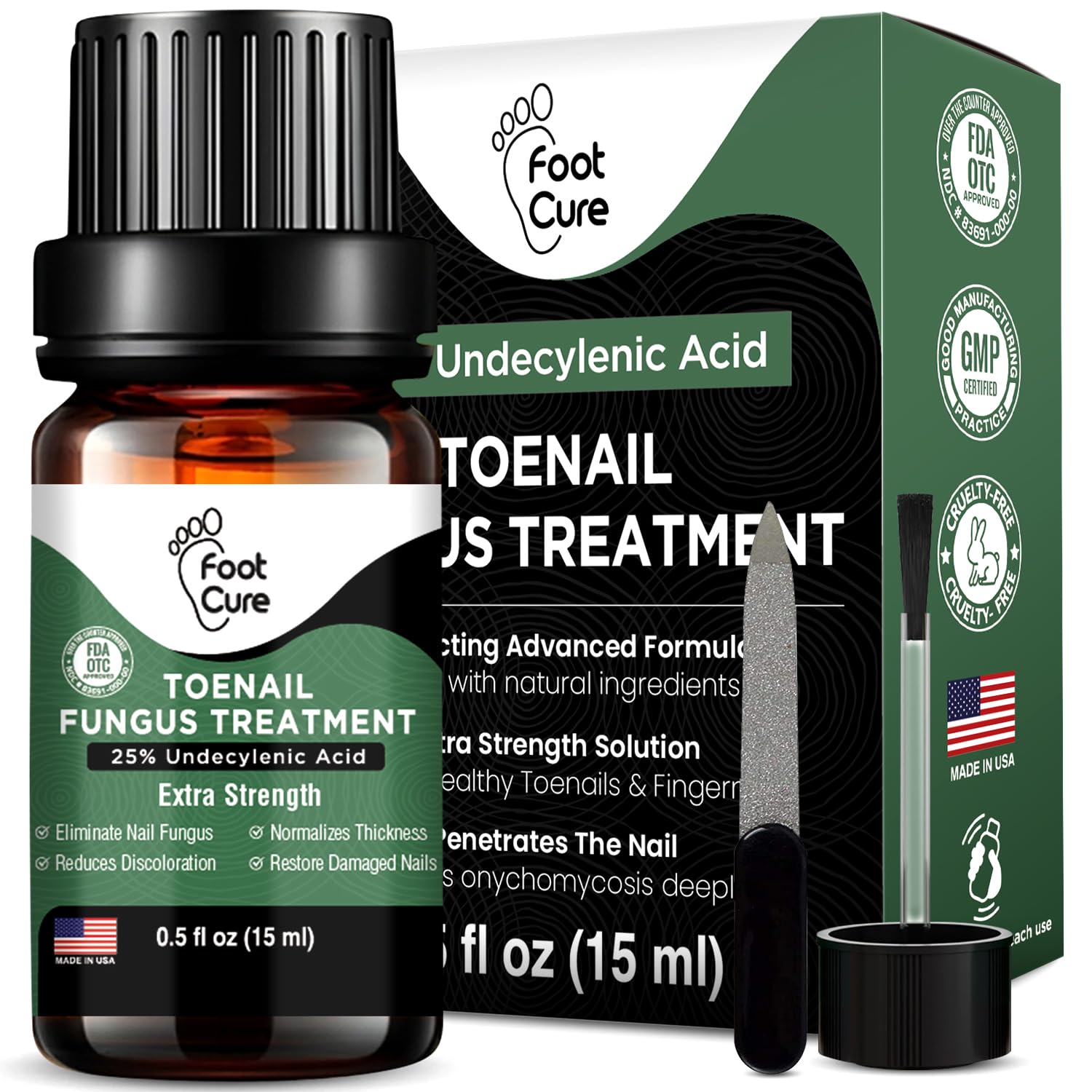 Toenail Fungus Treatment Extra Strength - Best nail fungus treatment for fingernails, nail repair, toenail softener, yellow toenail treatment, ingrown nails and foot fungus treatment extra strength 24Hr Smart