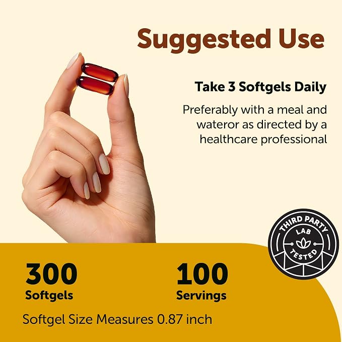 Micro Ingredients Pumpkin Seed Oil 3000mg Saw Palmetto Cold Pressed 300 Softgels - 24hrsmart