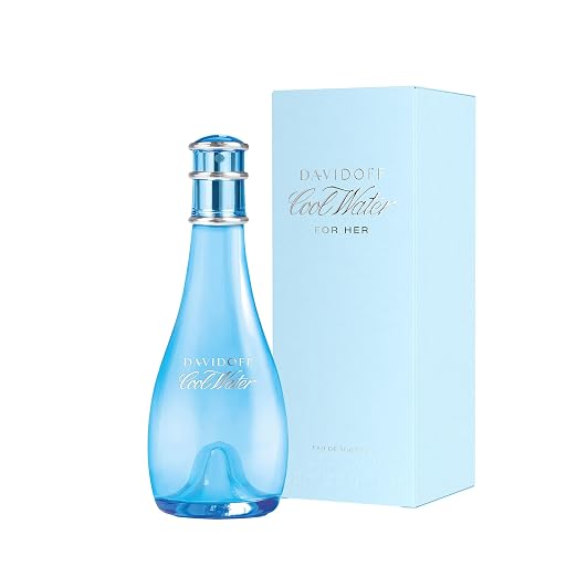 Davidoff Cool Water women's perfume with fresh clean feminine scent in full-size bottle