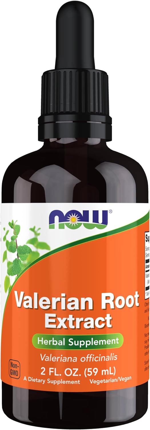 NOW Foods Valerian Root Extract, 2 fl. oz. 24Hr Smart