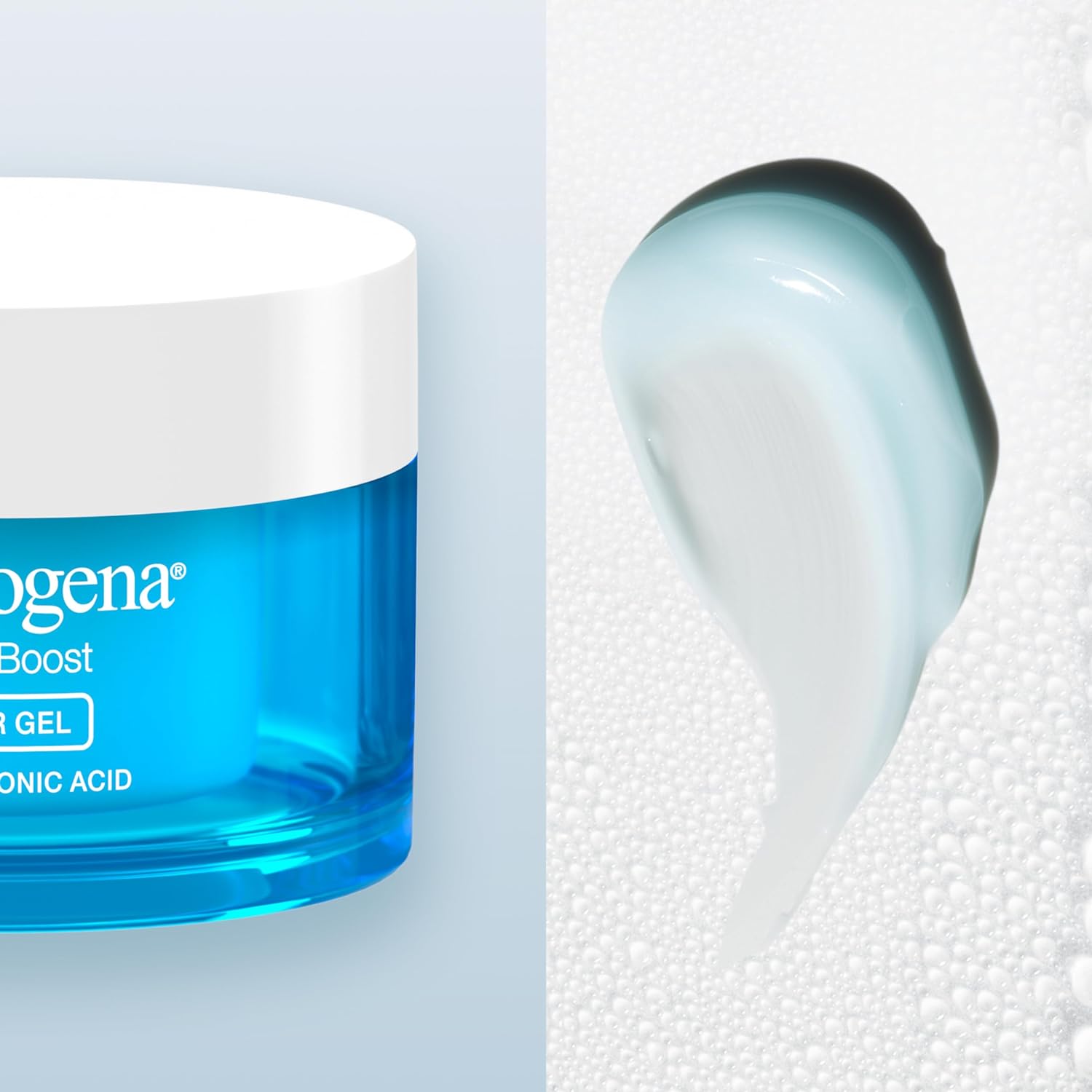 Neutrogena Hydro Boost Face Moisturizer with Hyaluronic Acid for Dry Skin, Oil-Free and Non-Comedogenic Water Gel Face Lotion, 1.7 oz - 24hrsmart