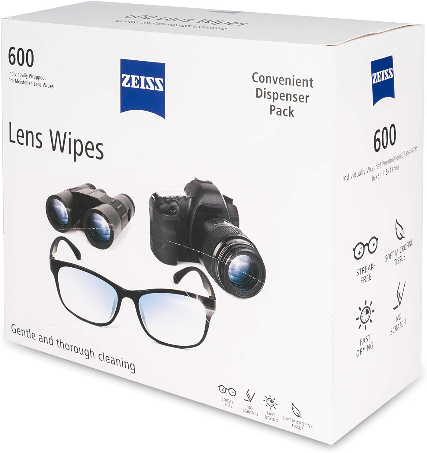 ZEISS Pre-Moistened Lens Cleaning Wipes - 24hrsmart