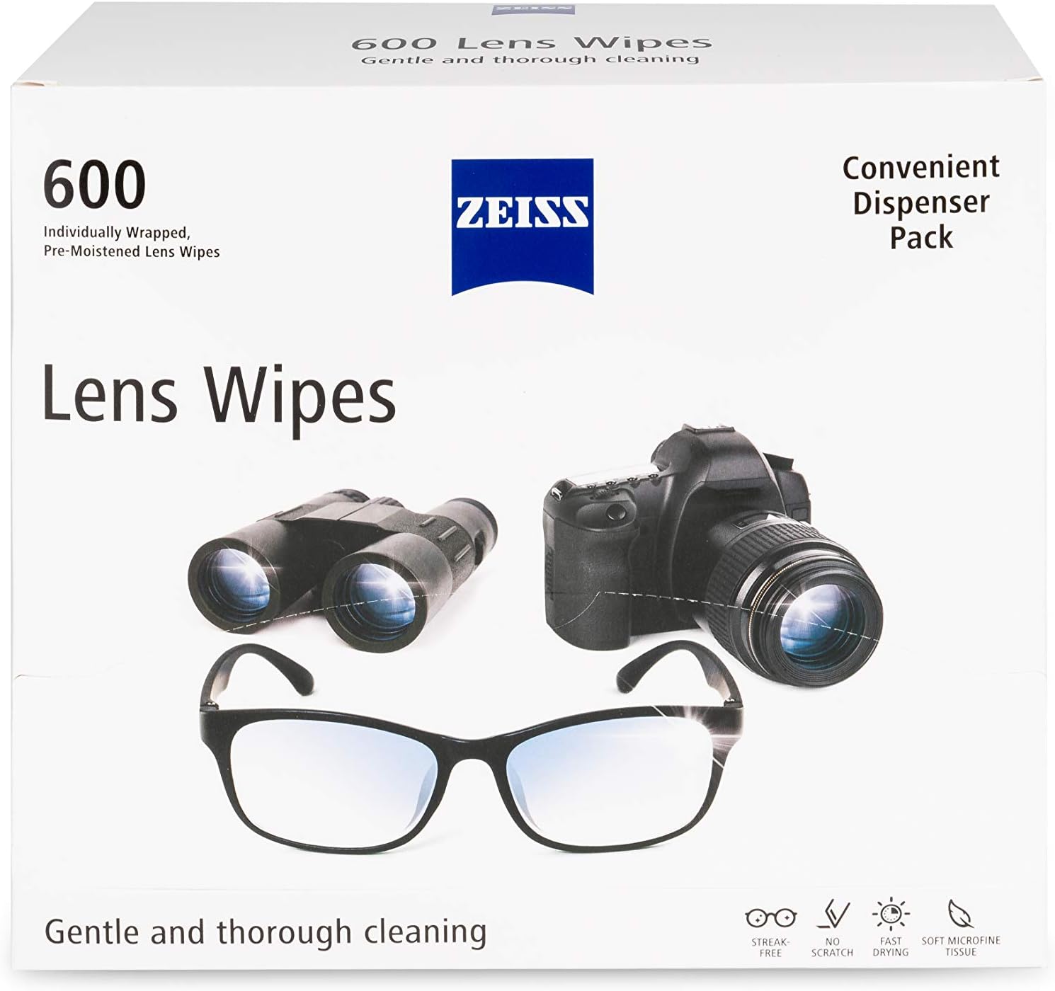 ZEISS Pre-Moistened Lens Cleaning Wipes - 24hrsmart