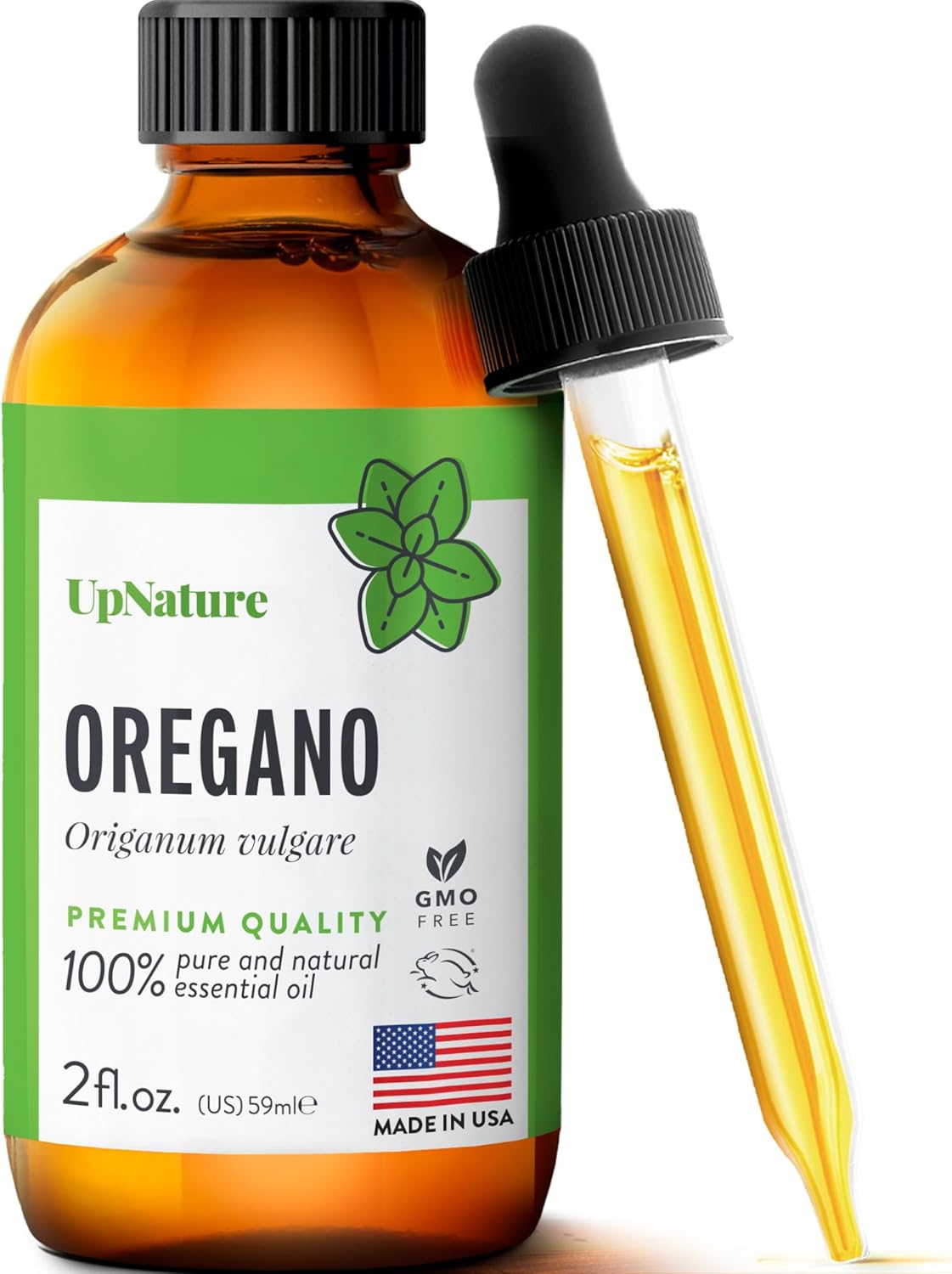 UpNature Oregano Oil - Huge 2oz - 100% Pure Oregano Essential Oil 24hrsmart